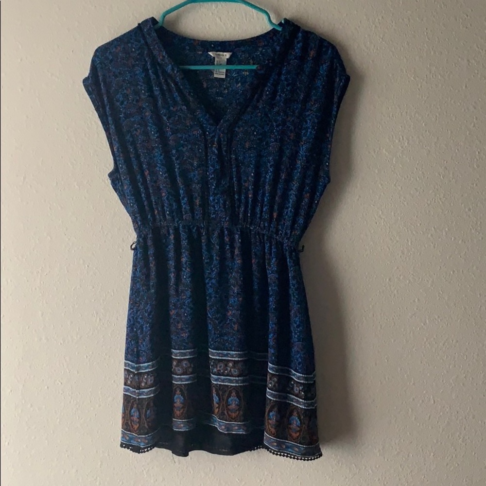 Cute floral mini dress